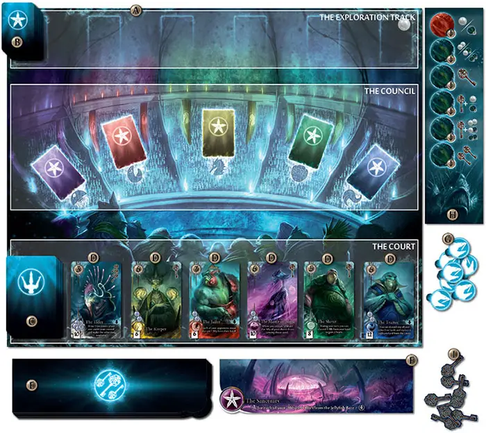 Abyss Board Game 
