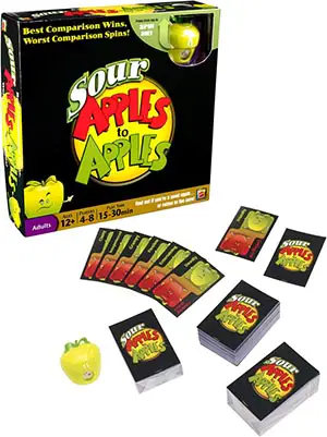 How to play Sour Apples to Apples | Official Rules | UltraBoardGames