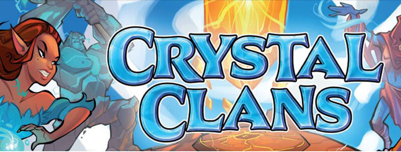 Crystal Clans Fang Clan Expansion Deck Board Game 