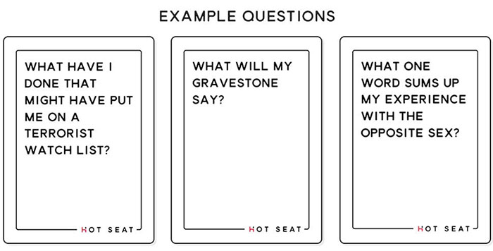 How to play Hot Seat, Official Rules