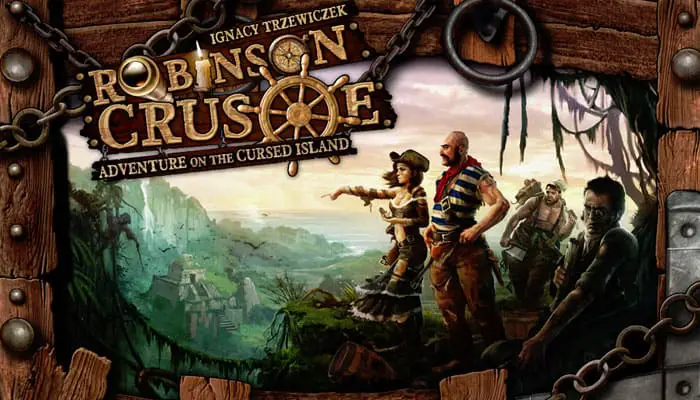 Robinson Crusoé - Aventuras na Ilha Amaldiçoada board game