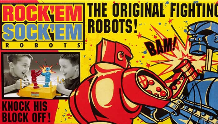 Rock 'em Sock 'em Robots Game for sale online 