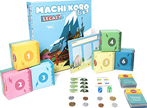 Details about   Machi Koro LegacyChocolatier/Shopping District Card x5Replacement Pieces 