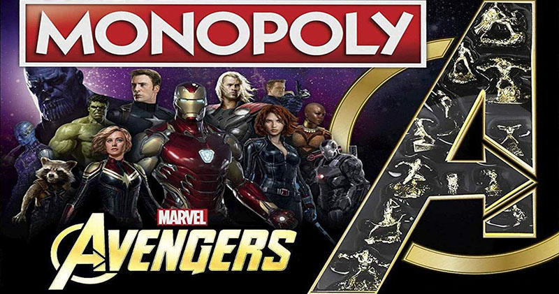Avengers Endgame Special Edition Board Game NEW SEALED Details about   Monopoly 