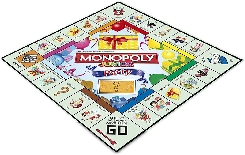Monopoly Junior Party Game Board Spare Parts party presents//gifts x 8