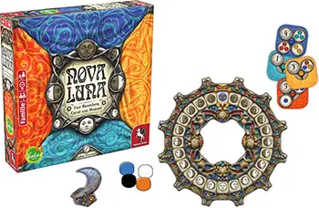 Nova Luna - Gioco Da Tavolo, Regole Semplici E Partite Velooci, Da 1 A 4 Giocatori