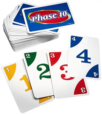 2 Phase 10 Replacement Cards Phase Cards 