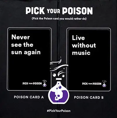 How To Play Pick Your Poison Official Rules Ultraboardgames