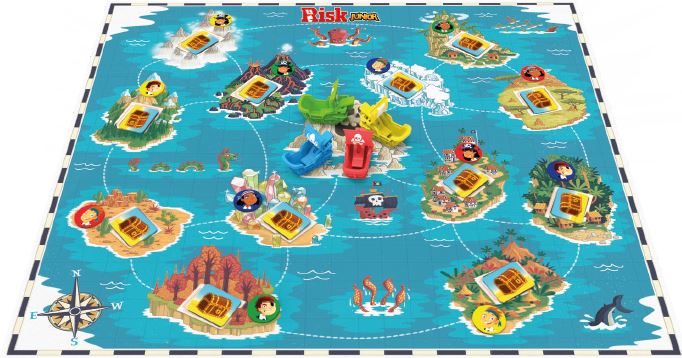 Board Game Risk Junior New Table Top Game Hasbro Gaming 