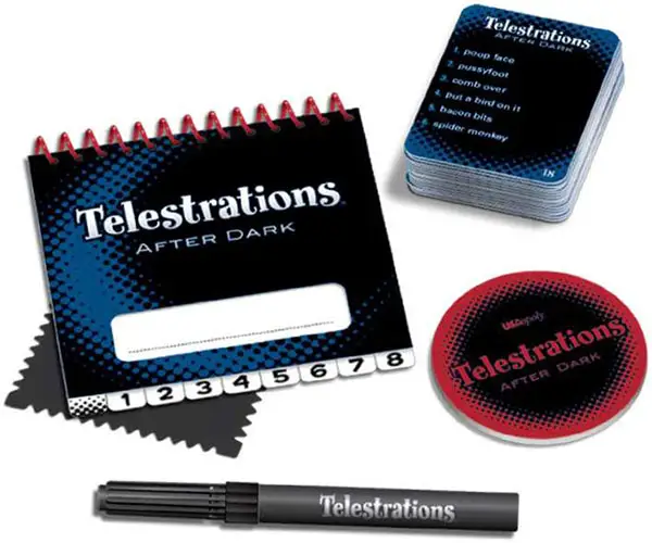 Telestrations After Dark Adult Party GameAdult Board GameAn Adult Twist... 