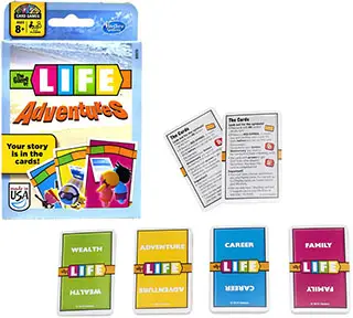 Life game of Adventures Edition 09060 Instructions - Hasbro