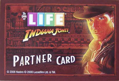 The Game of Life Indiana Jones Instructions - Hasbro