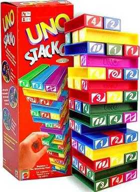 UNO Stacko Card Game