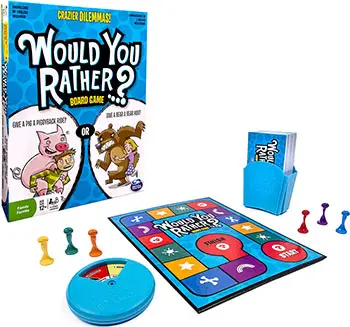 Spin Master Games Would You Rather Board Game