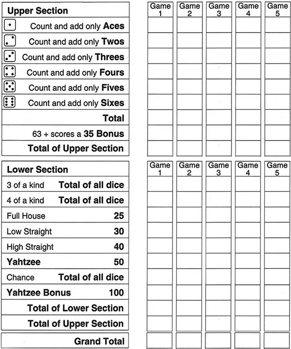 how to play yahtzee official rules ultraboardgames